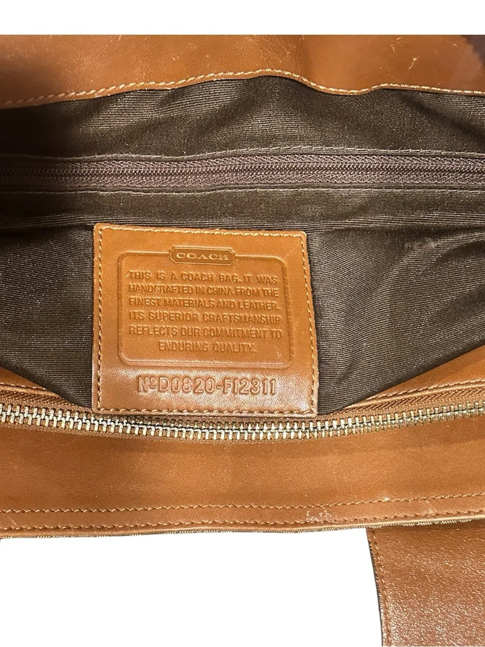 Y2K Coach Satchel Pleated Handbag